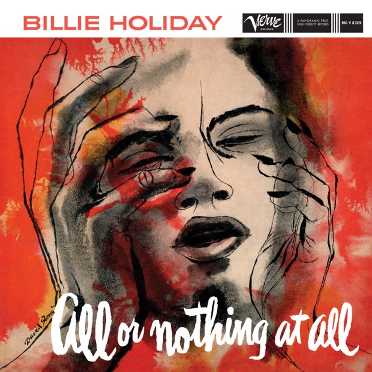All or Nothing at All (album) by Billie Holiday album cover