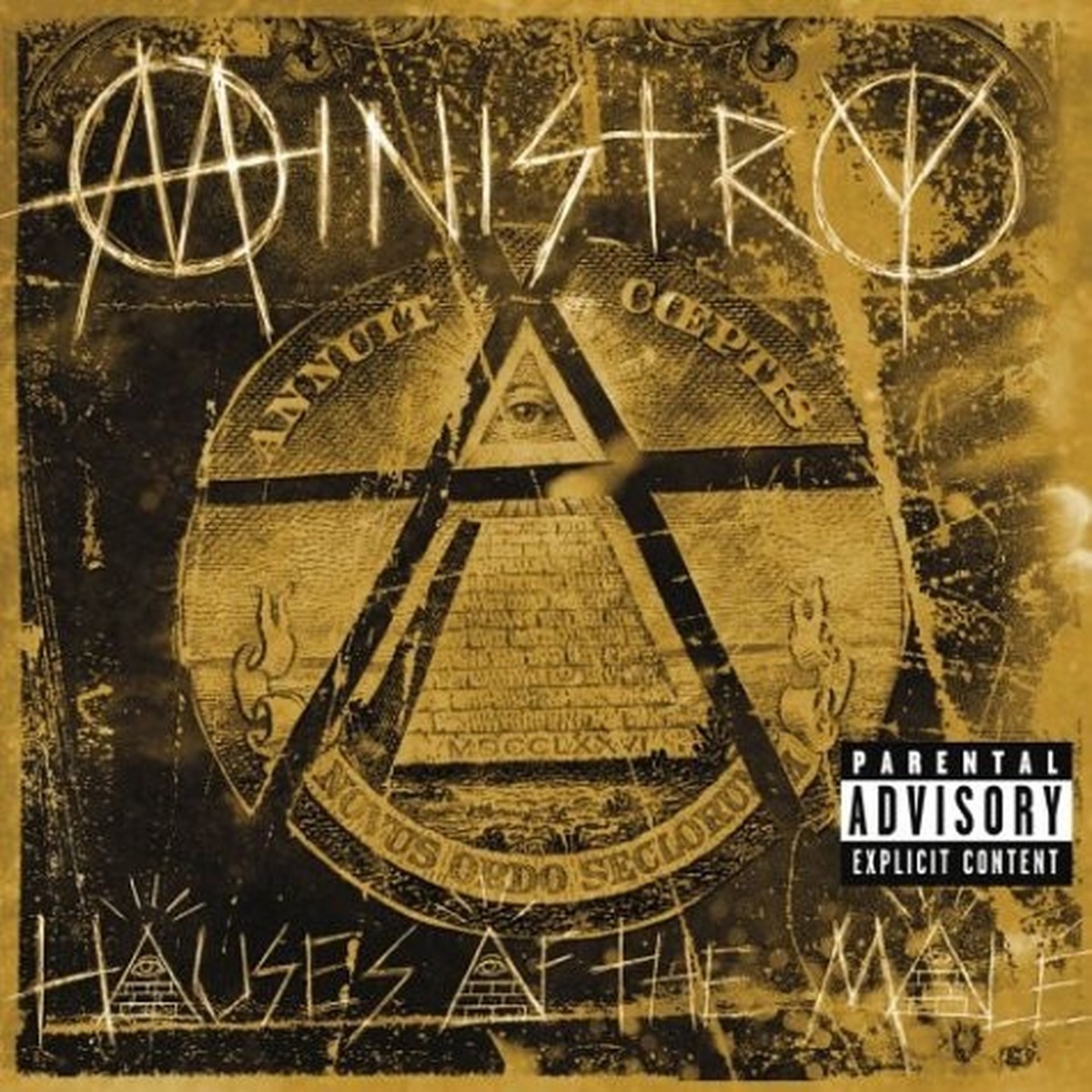 Houses of the Molé by Ministry album cover