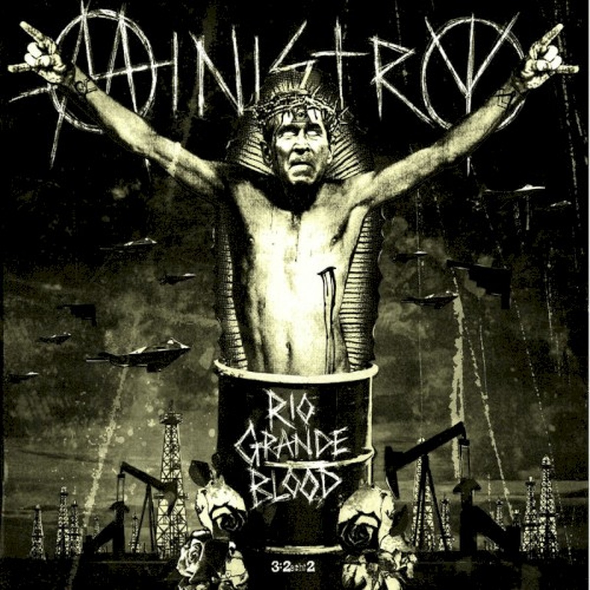 Rio Grande Blood by Ministry album cover