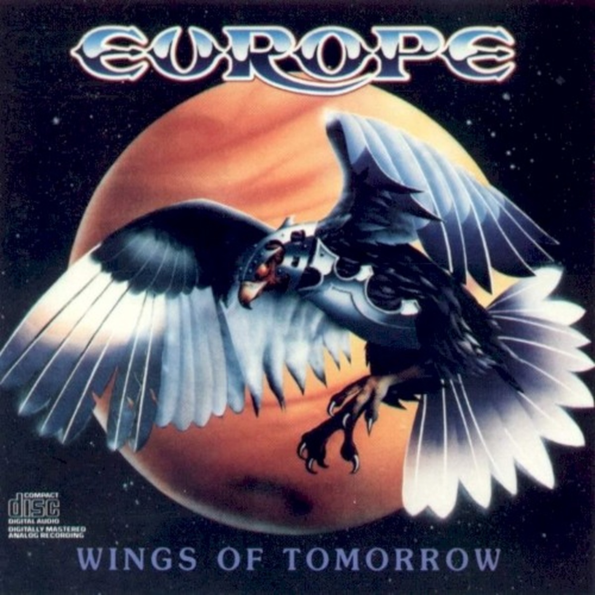 Wings of Tomorrow by Europe album cover