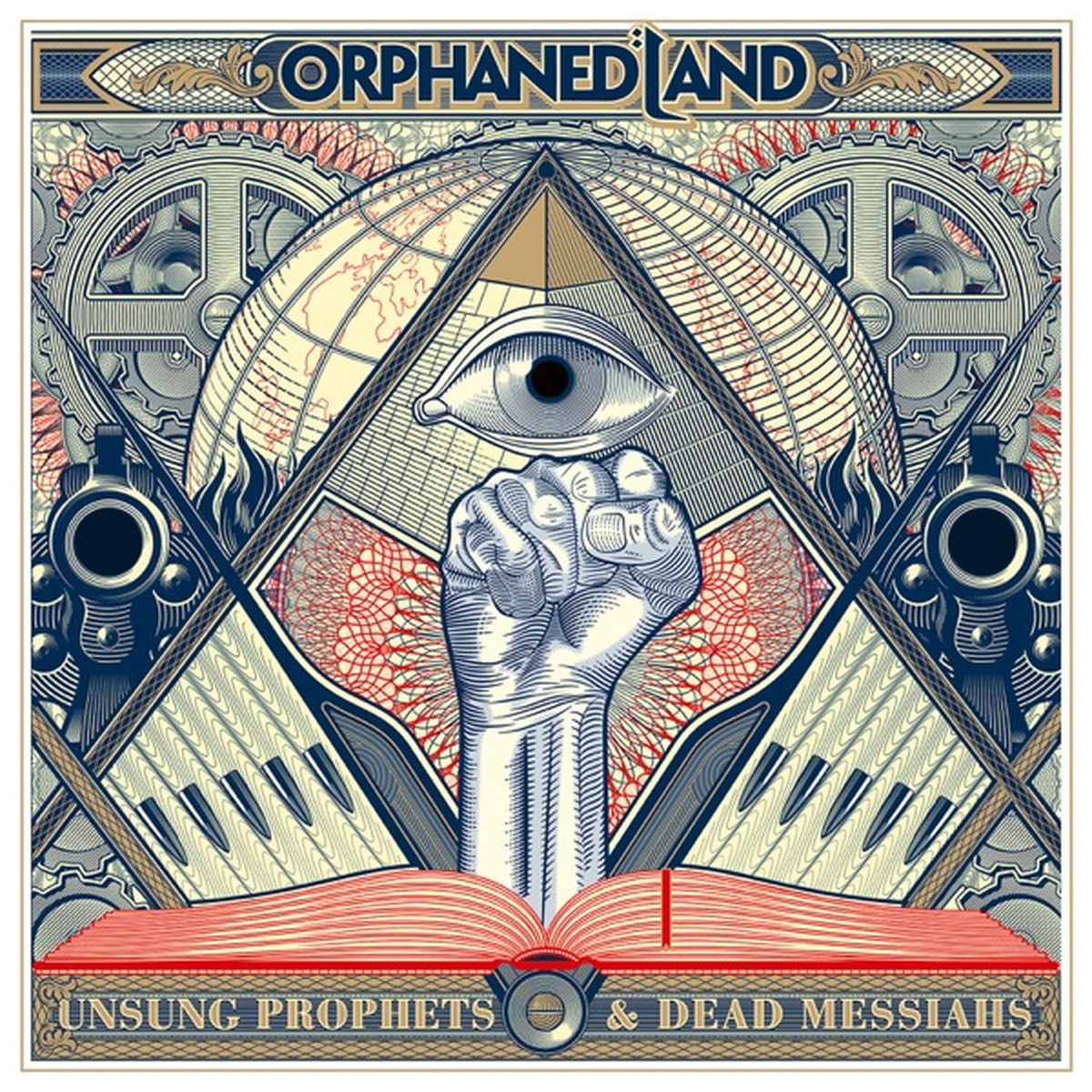 Unsung Prophets & Dead Messiahs by Orphaned Land album cover