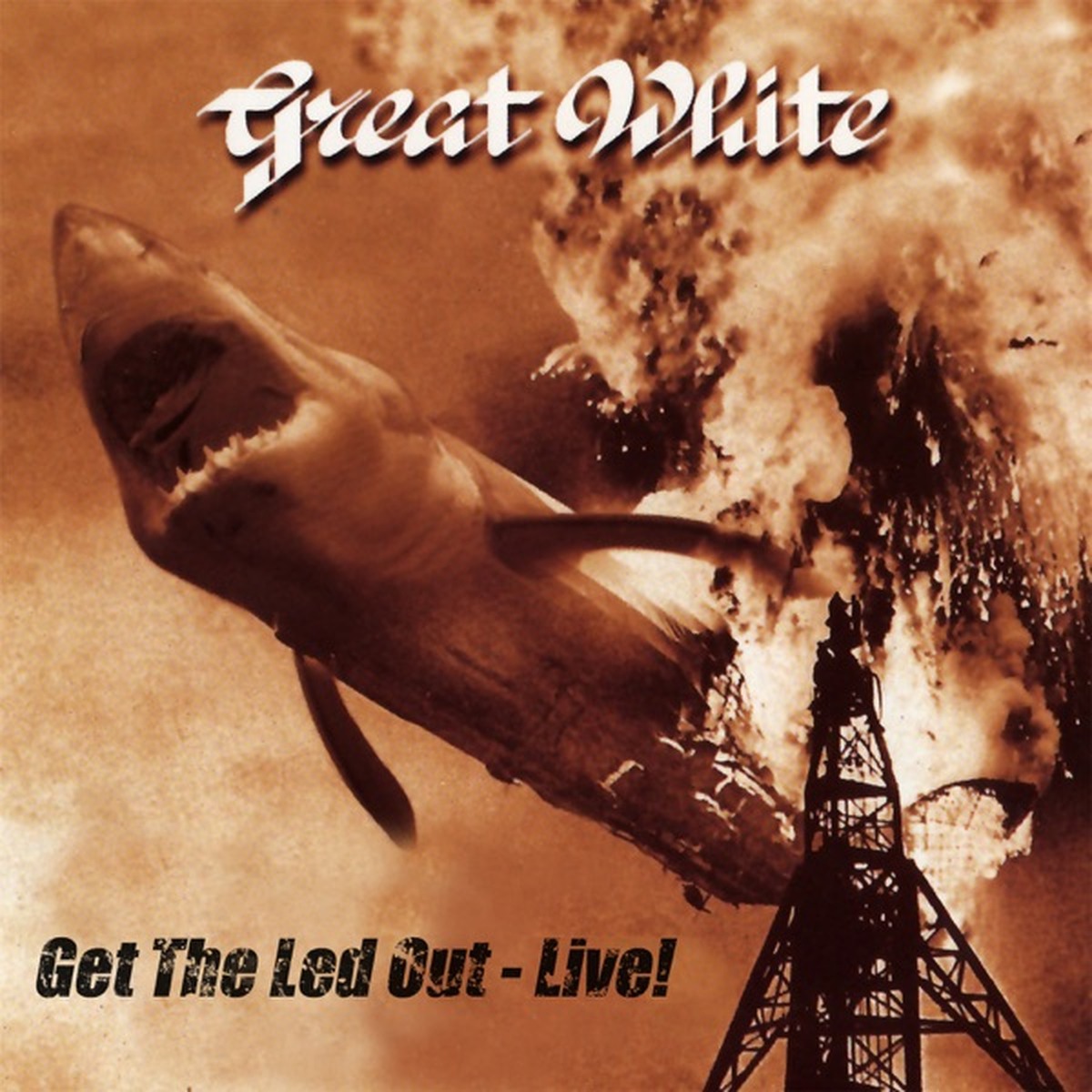 Let It Rock by Great White album cover