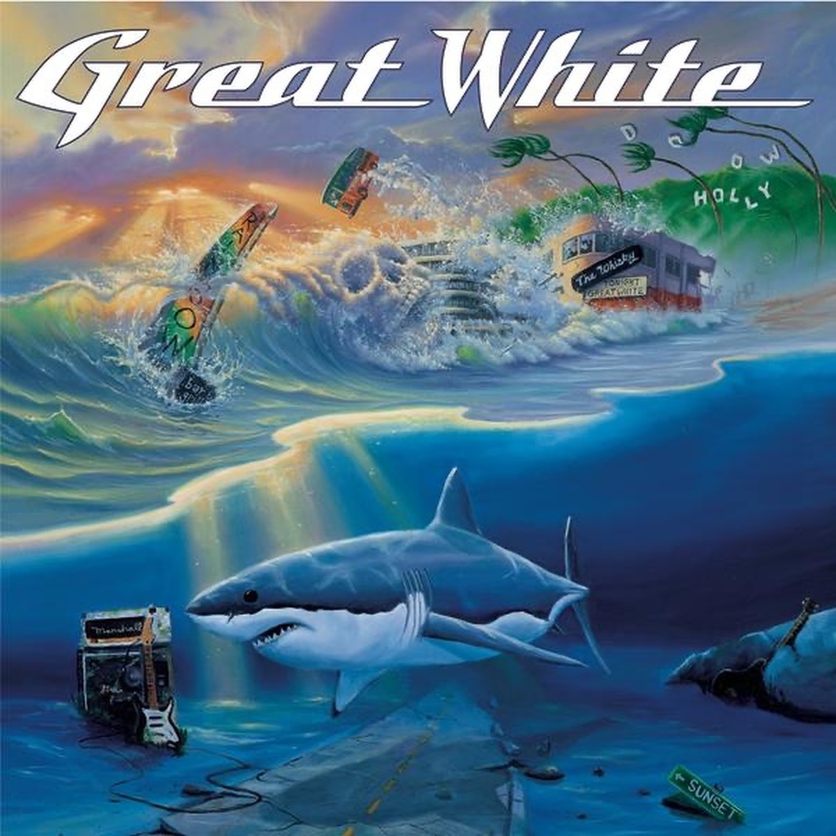 Can't Get There from Here by Great White album cover
