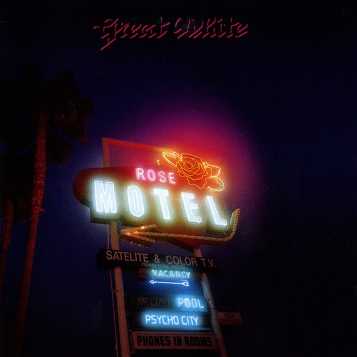 Psycho City by Great White album cover