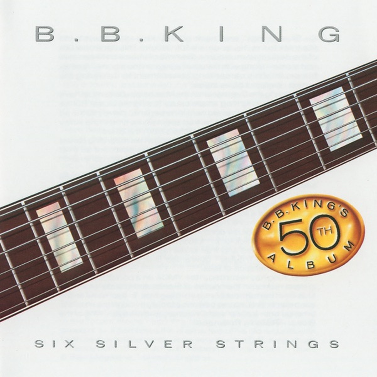 Six Silver Strings by B. B. King album cover