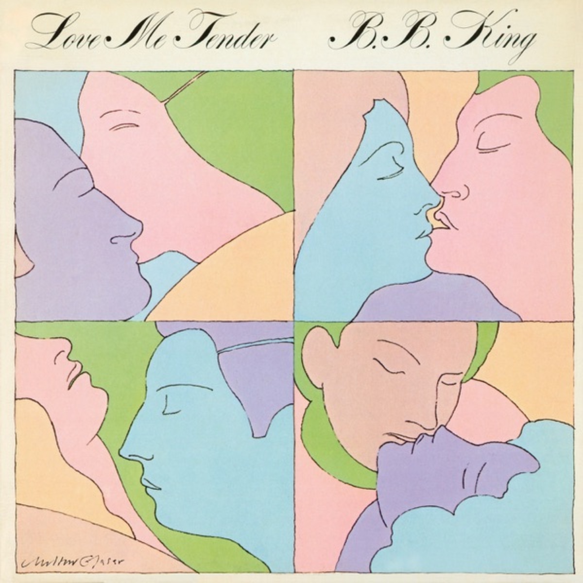 Love Me Tender by B. B. King album cover