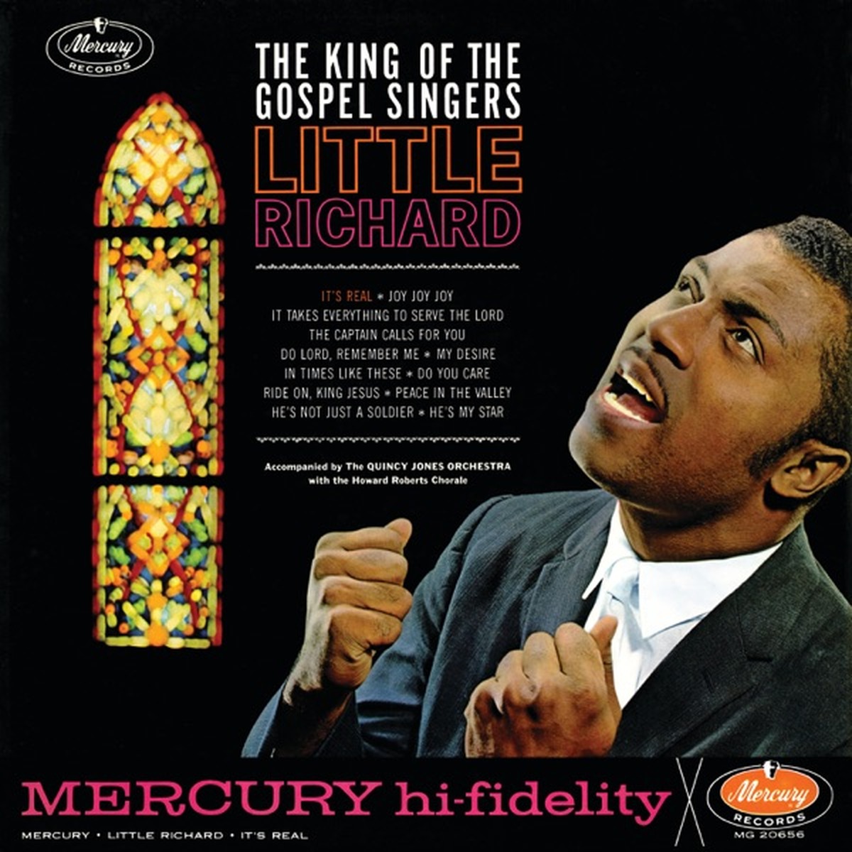 The King of the Gospel Singers by Little Richard album cover