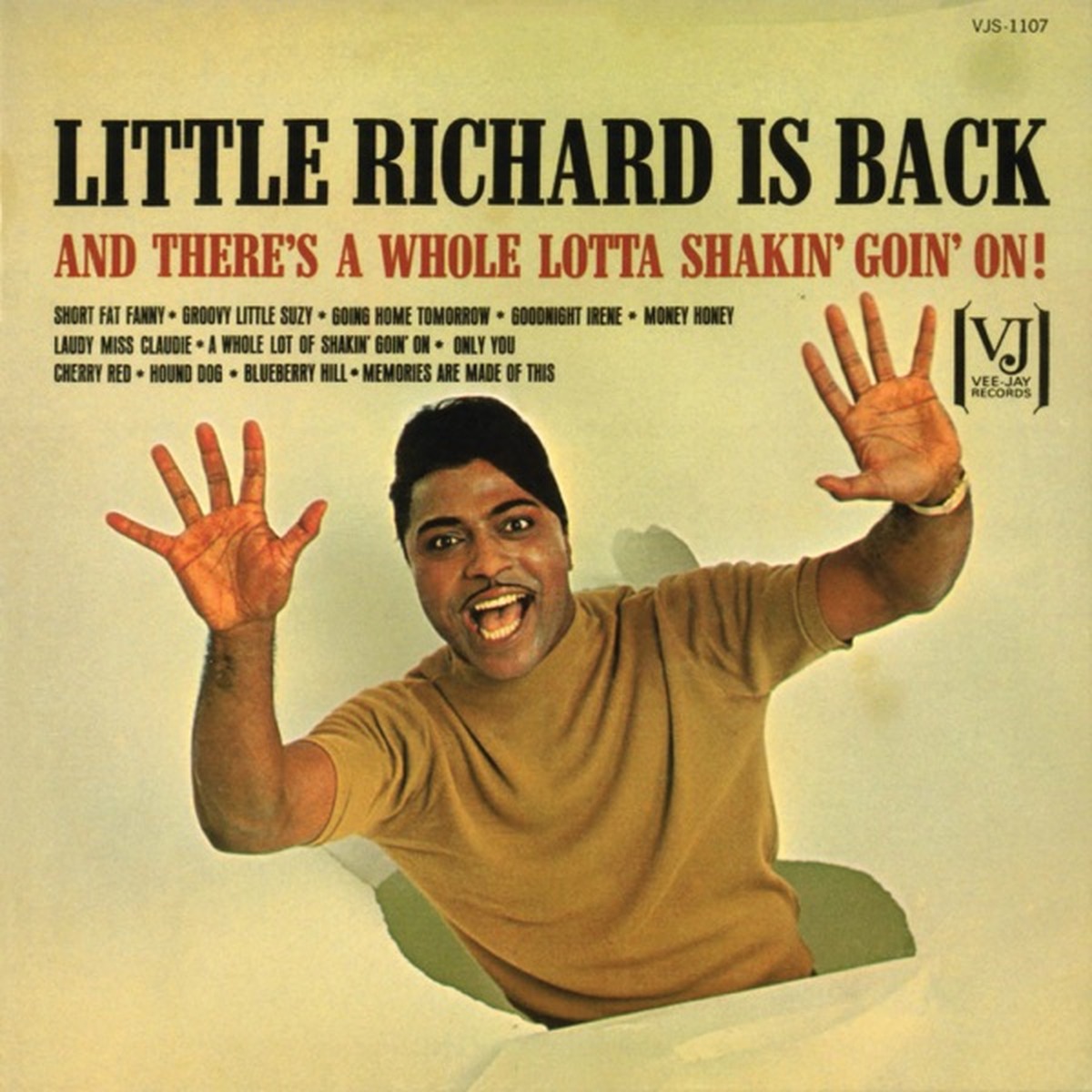 Little Richard Is Back by Little Richard album cover
