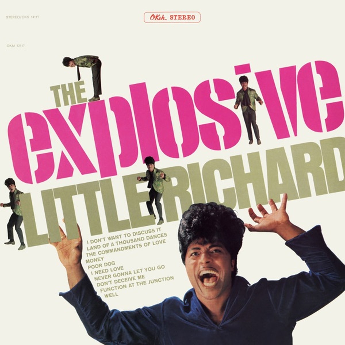 The Explosive Little Richard by Little Richard album cover