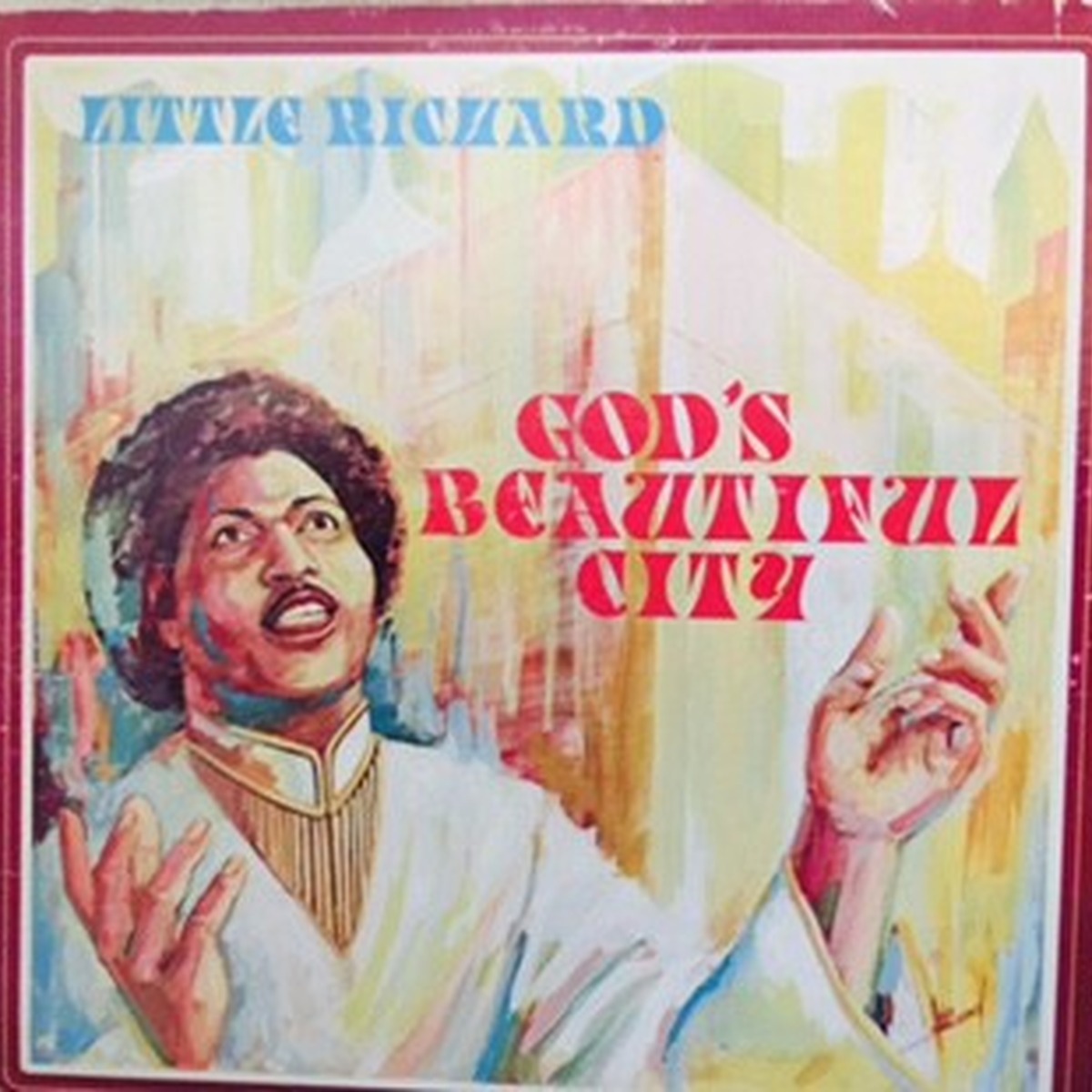 God's Beautiful City by Little Richard album cover