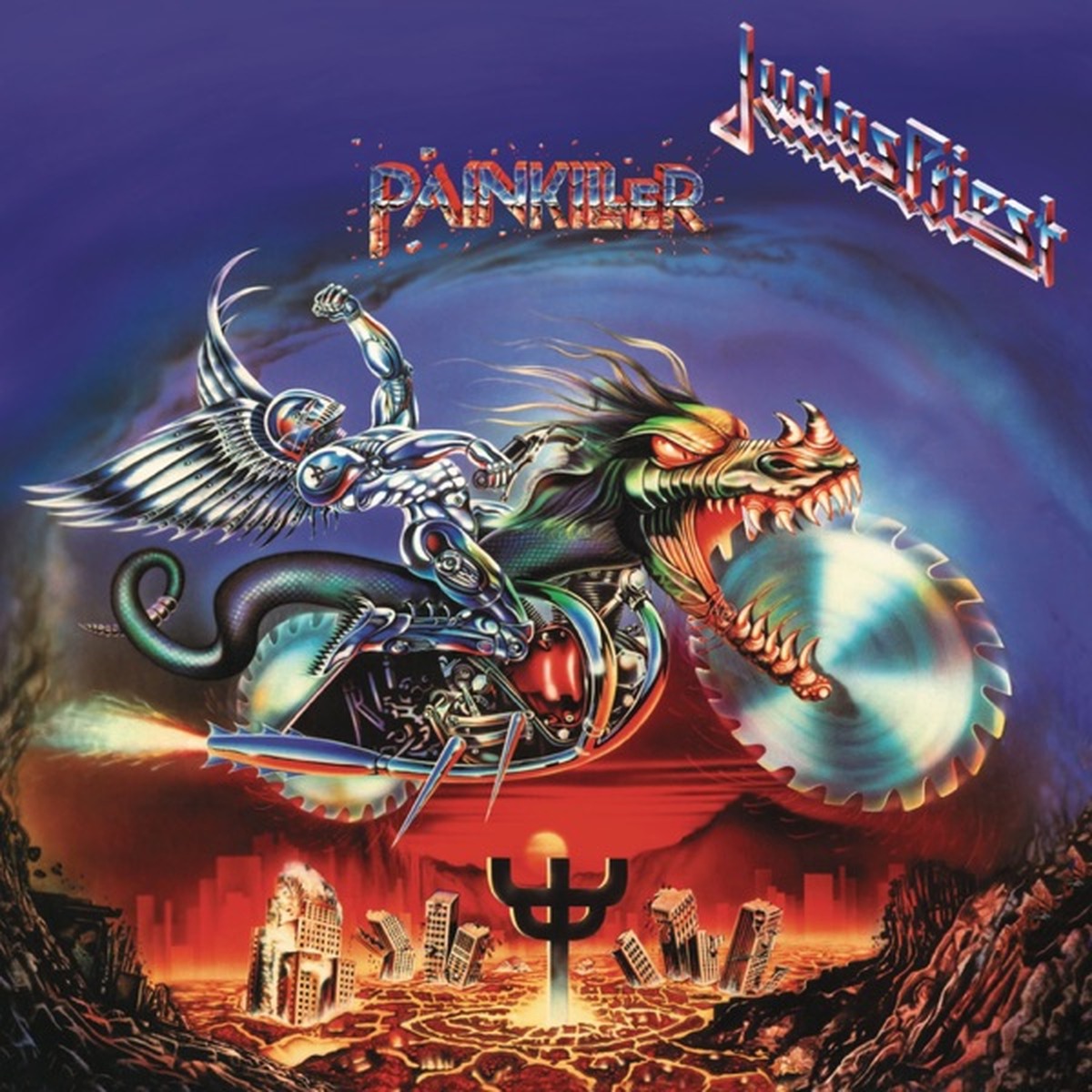 Painkiller by Judas Priest album cover