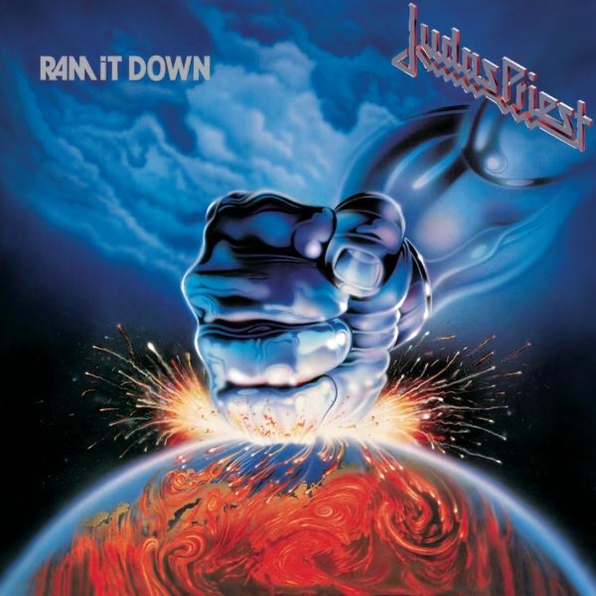 Ram It Down by Judas Priest album cover