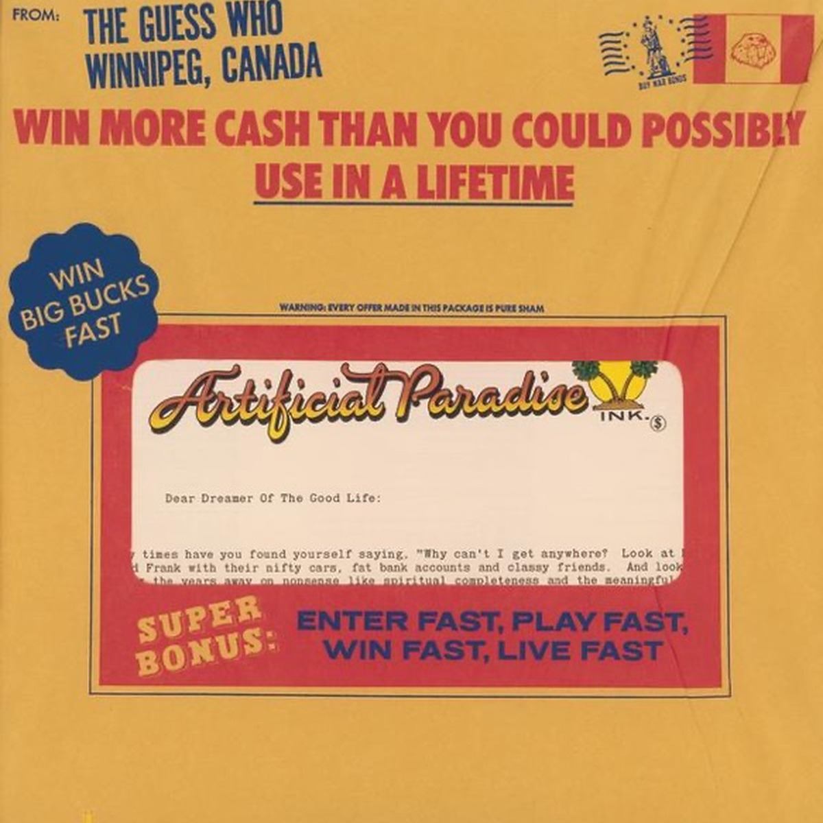 Artificial Paradise by The Guess Who