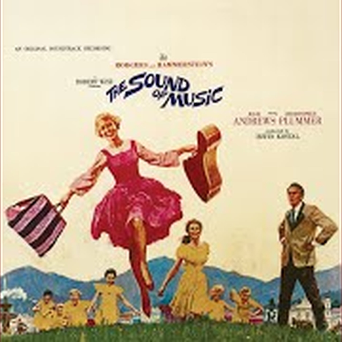 Rodgers and Hammerstein, Julie Andrews by The Sound of Music album cover