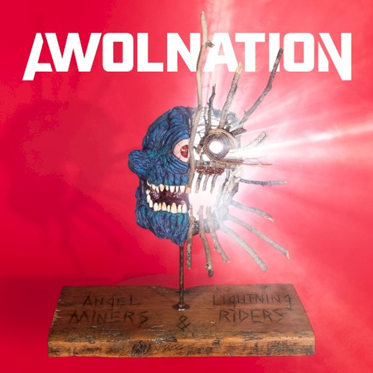 Angel Miners & the Lightning Riders by Awolnation album cover