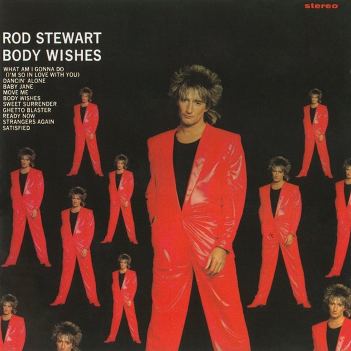 Body Wishes by Rod Stewart album cover