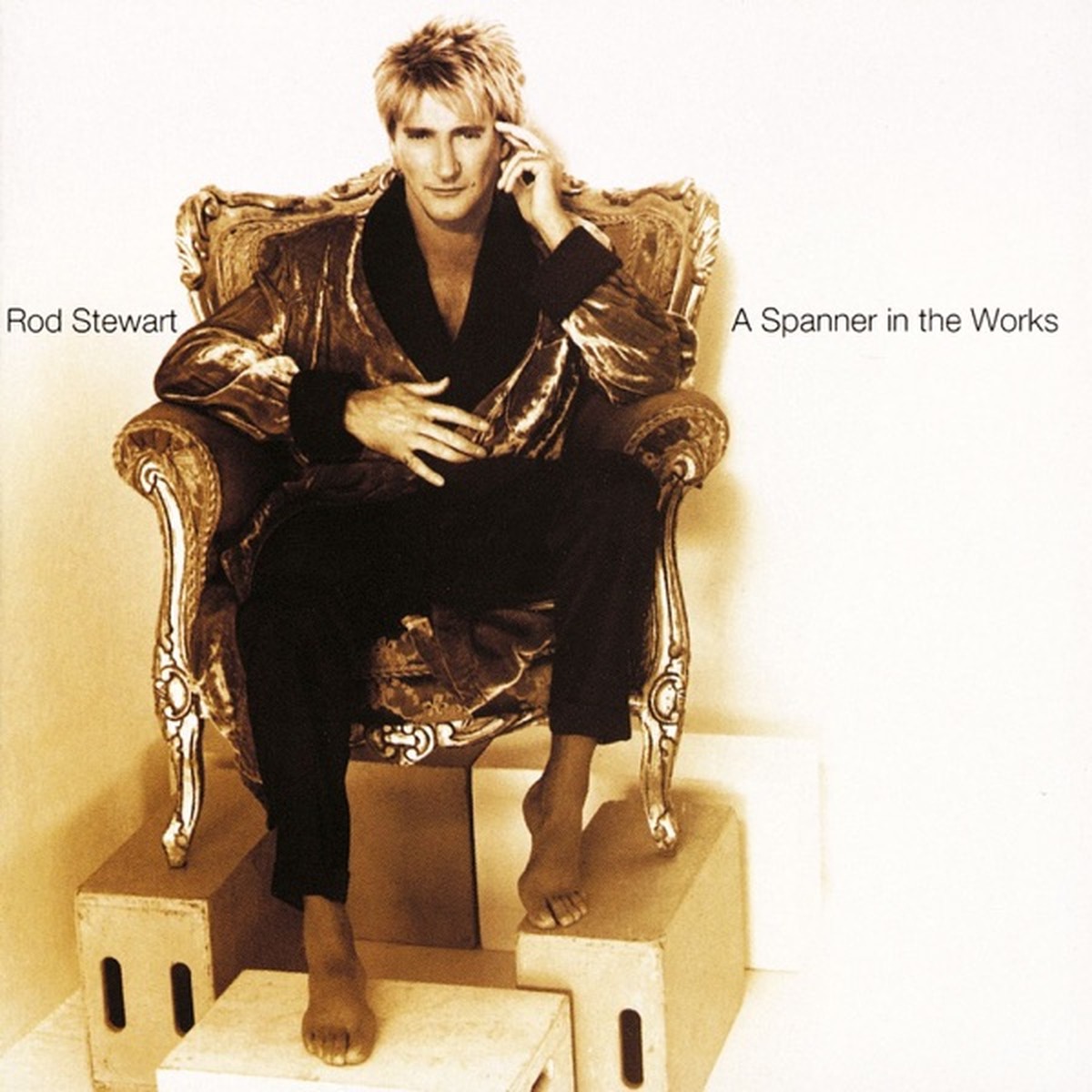 A Spanner in the Works by Rod Stewart album cover