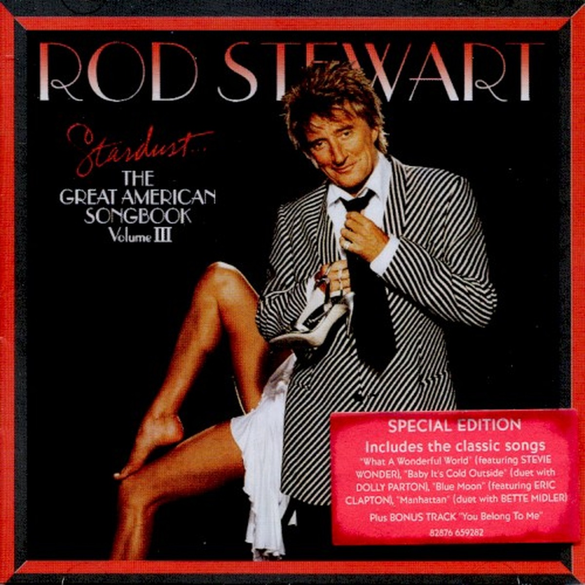 Stardust: The Great American Songbook, Volume III by Rod Stewart album cover