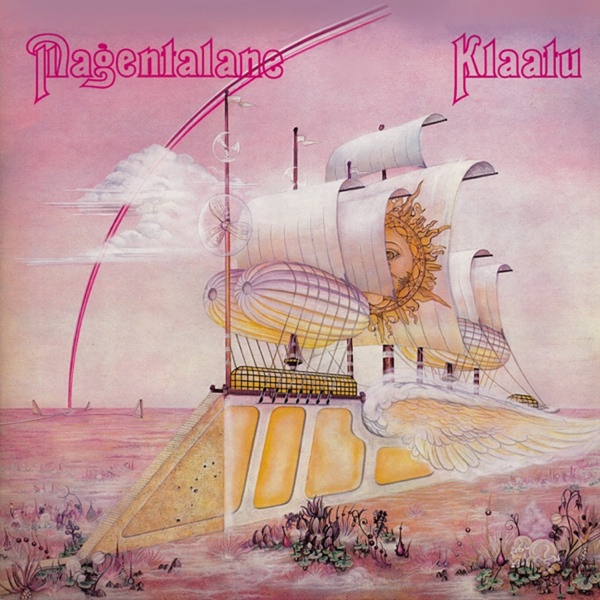 Magentalane by Klaatu album cover