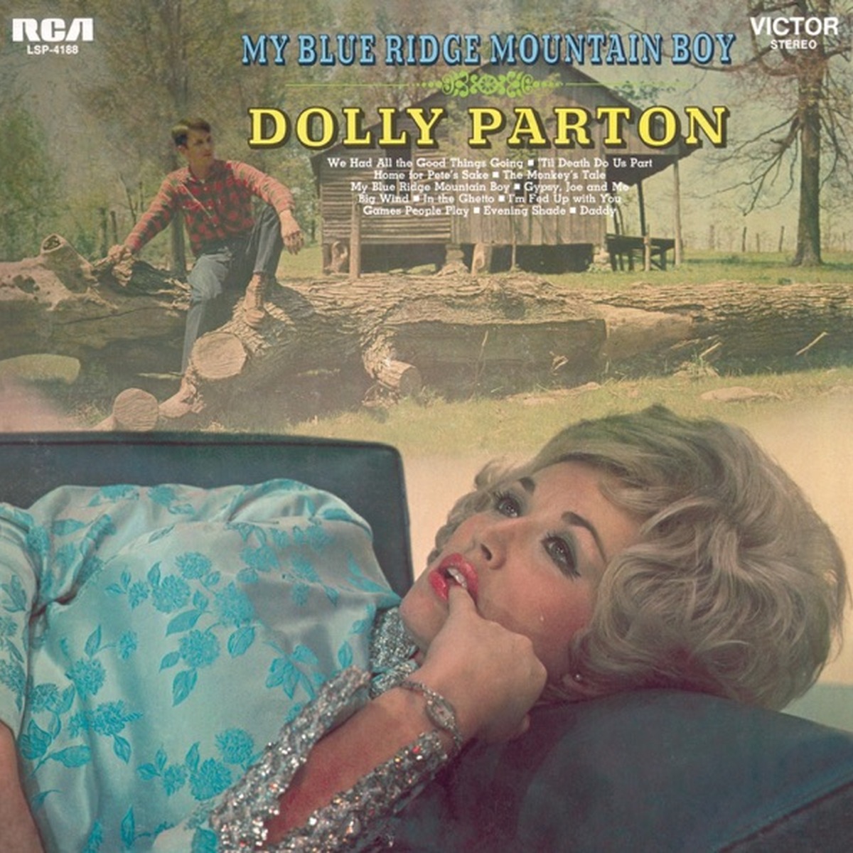 My Blue Ridge Mountain Boy by Dolly Parton album cover