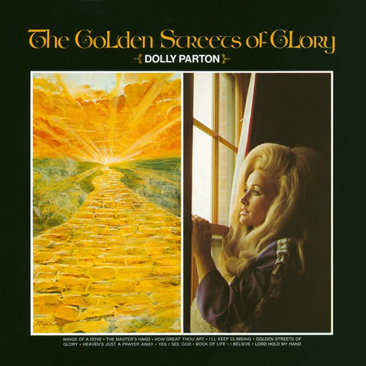 The Golden Streets of Glory by Dolly Parton album cover