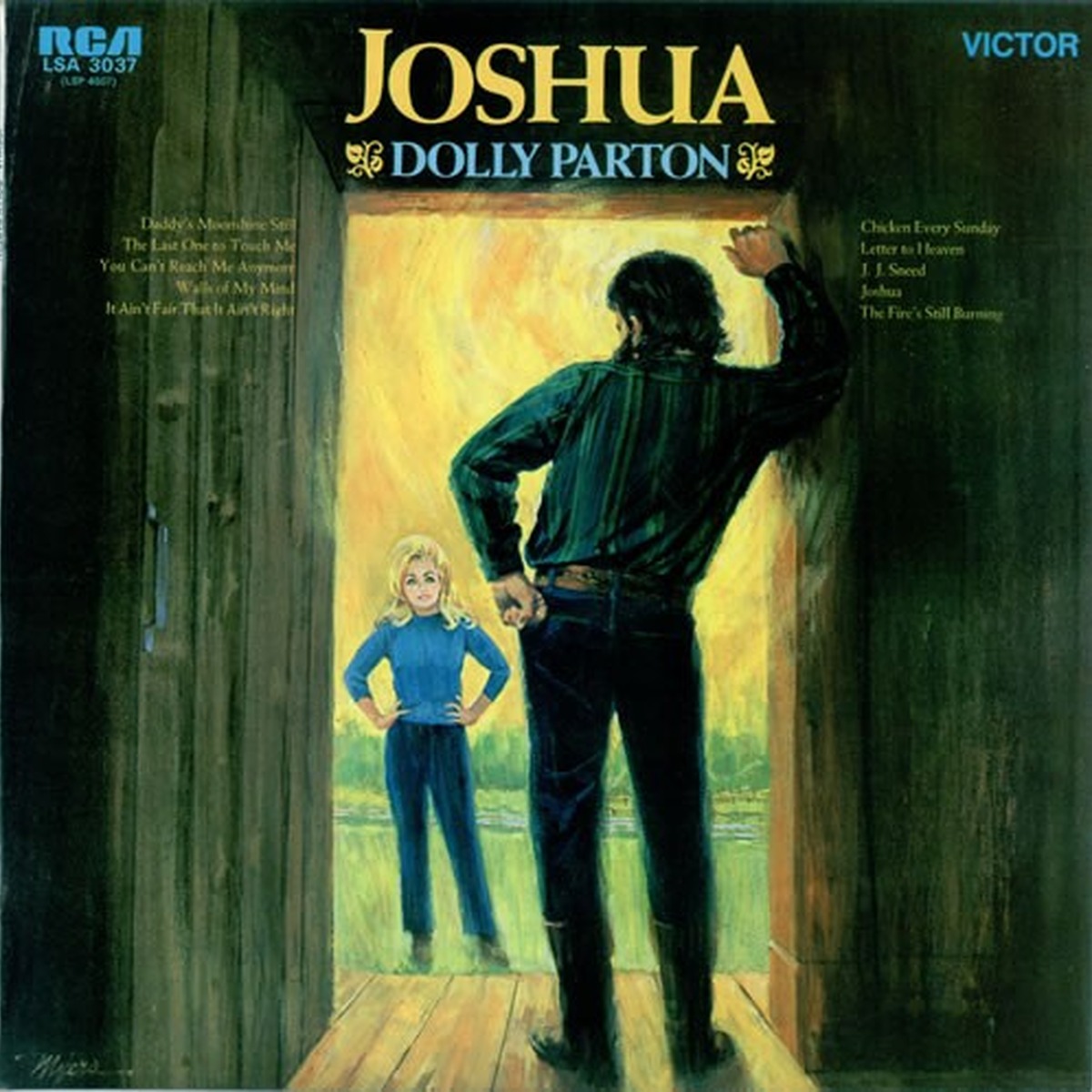 Joshua by Dolly Parton album cover
