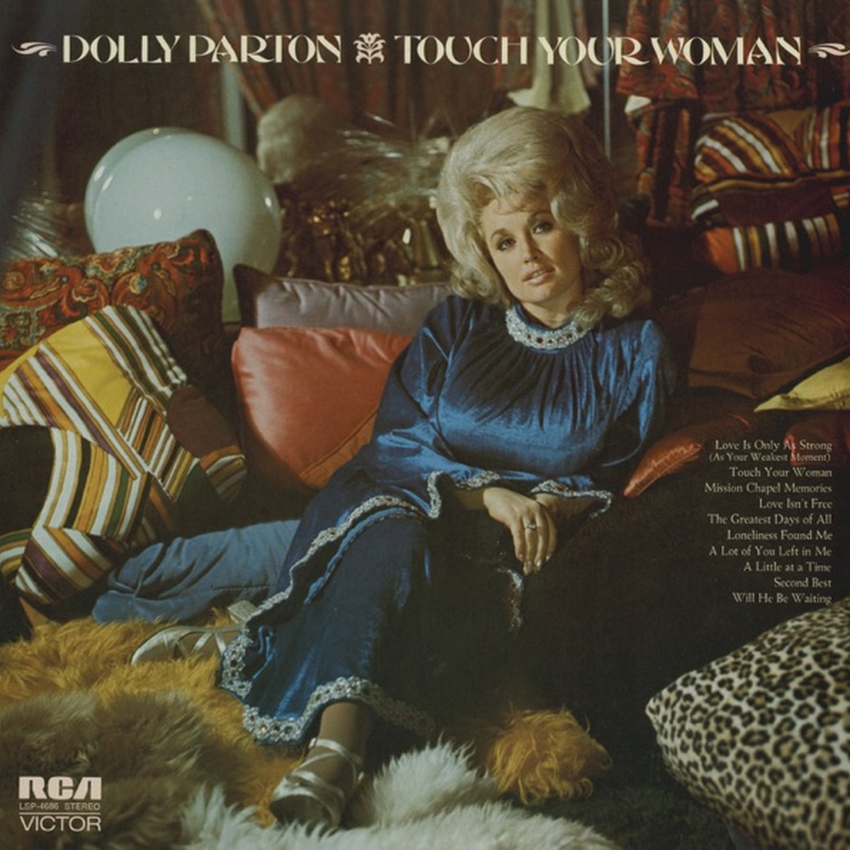 Touch Your Woman by Dolly Parton album cover