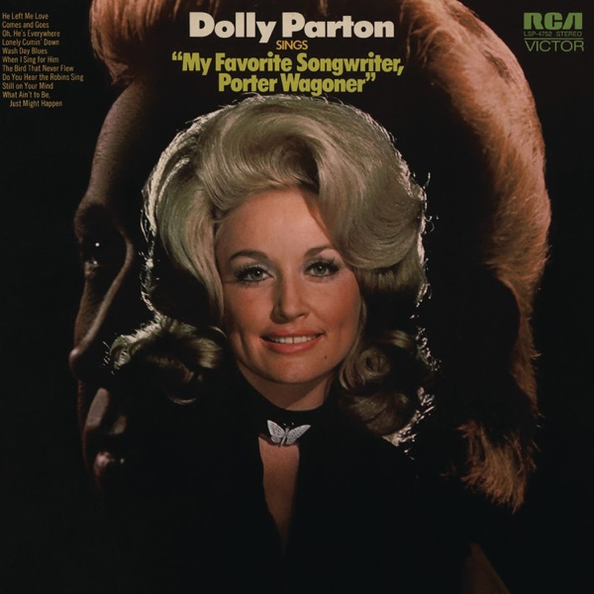 My Favorite Songwriter, Porter Wagoner by Dolly Parton album cover