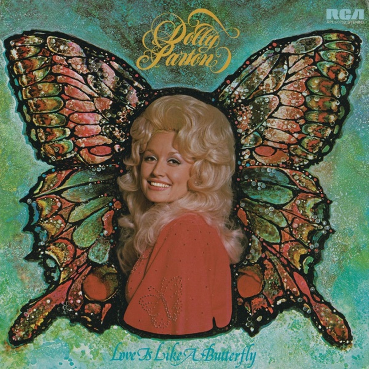 Love Is Like a Butterfly by Dolly Parton album cover