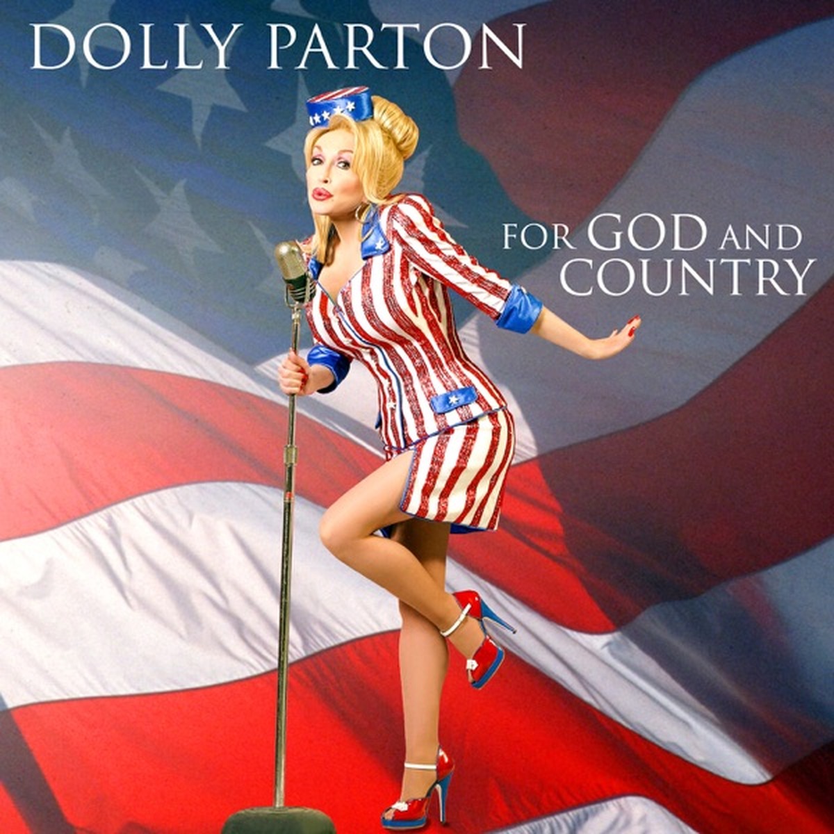 For God and Country by Dolly Parton album cover