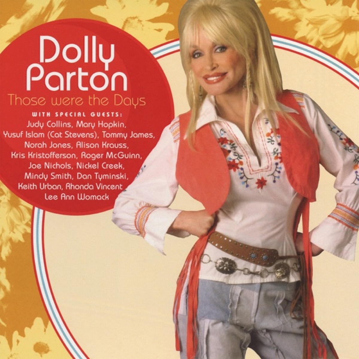 Those Were the Days by Dolly Parton album cover