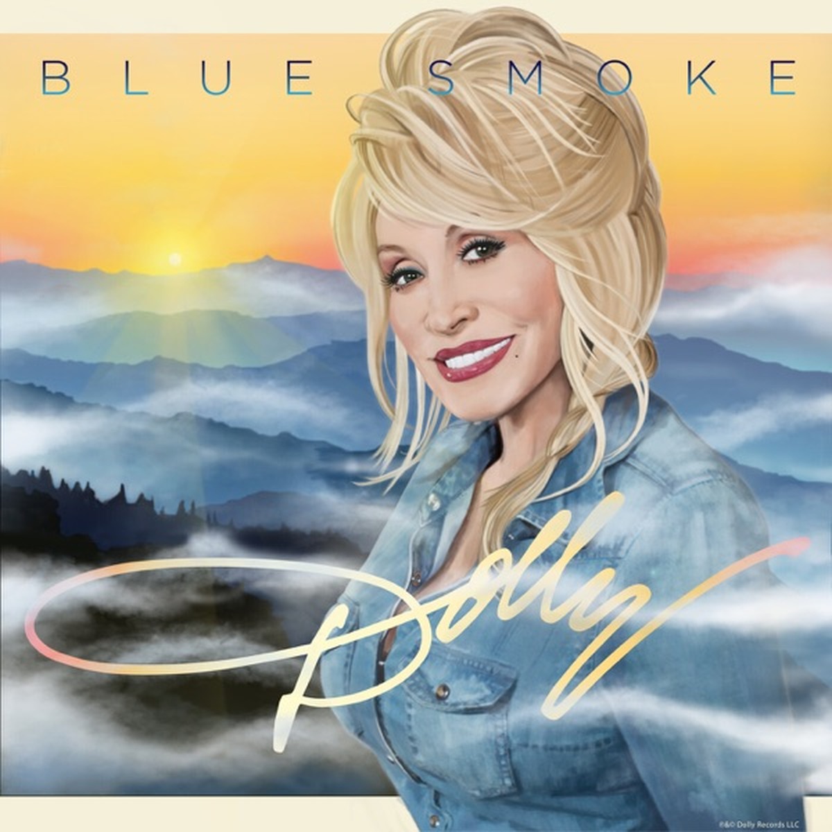 Blue Smoke by Dolly Parton album cover