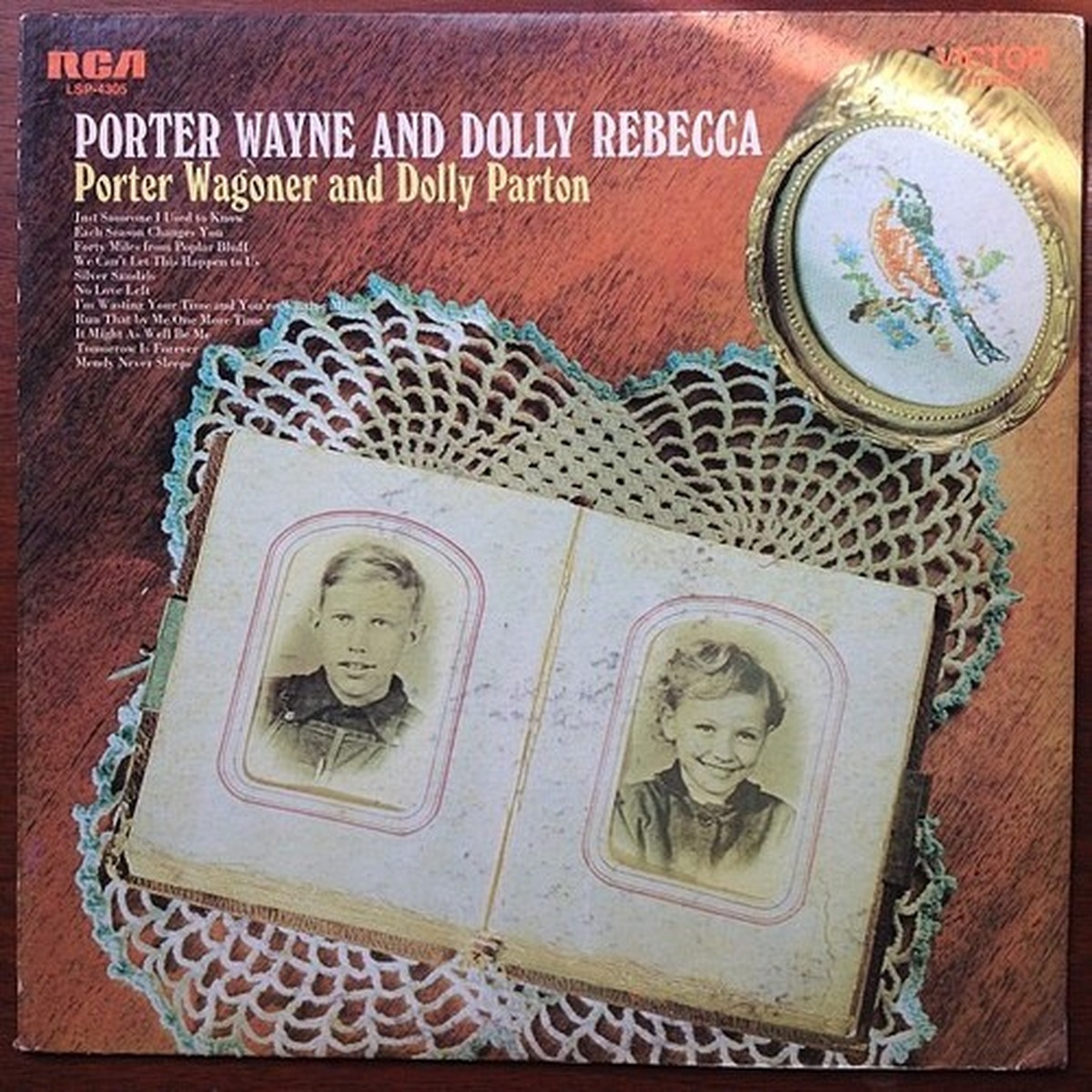 Porter Wayne and Dolly Rebecca by Dolly Parton album cover