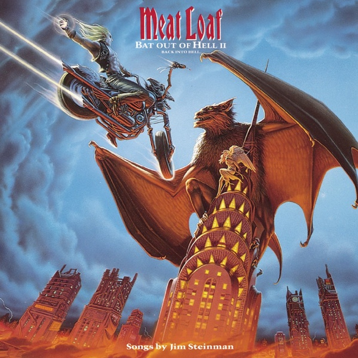 Bat Out of Hell II: Back into Hell by Meat Loaf album cover