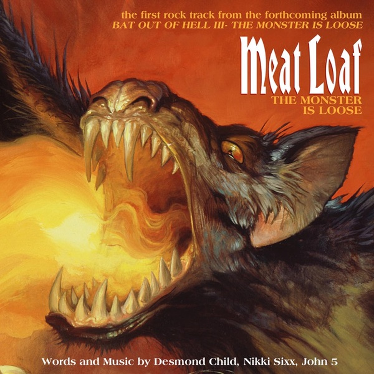 Bat Out of Hell III: The Monster Is Loose by Meat Loaf album cover