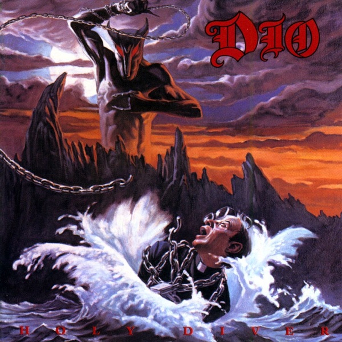 Holy Diver by Dio album cover