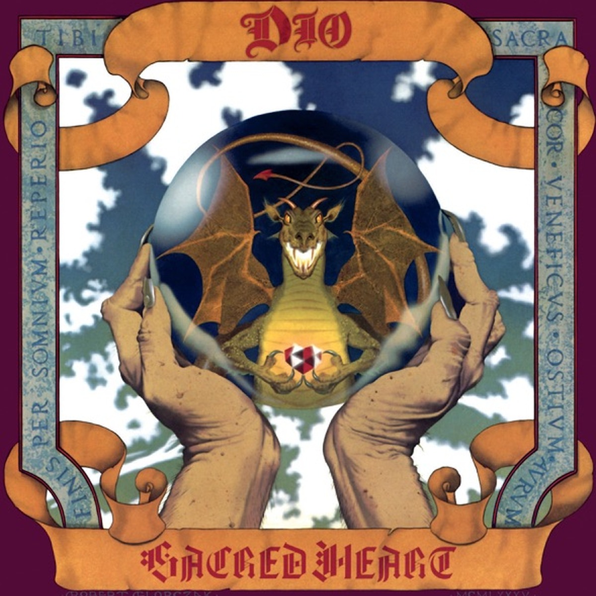 Sacred Heart by Dio album cover
