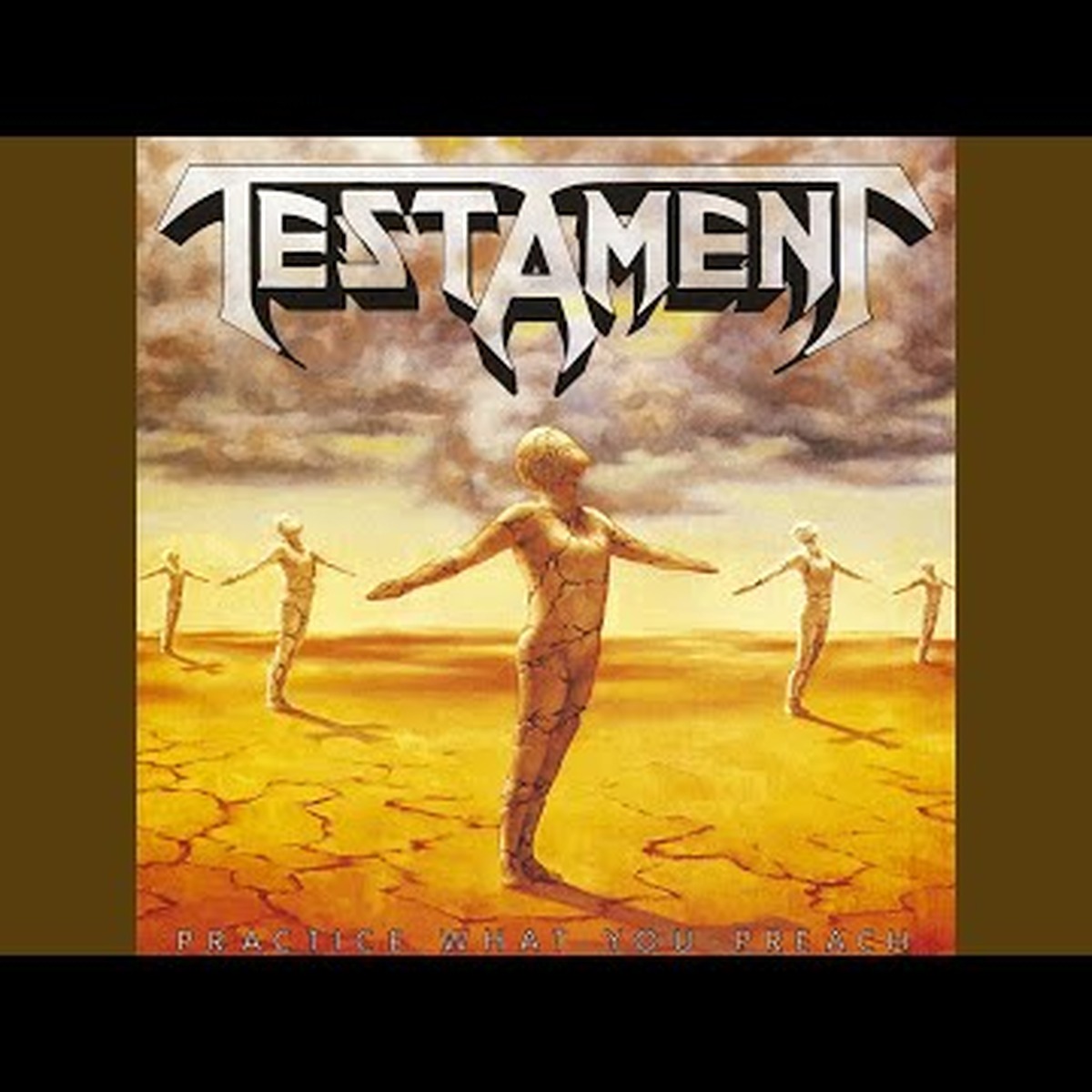 Practice What You Preach by Testament album cover