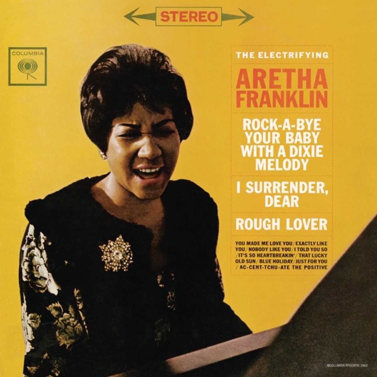 The Electrifying Aretha Franklin by Aretha Franklin album cover