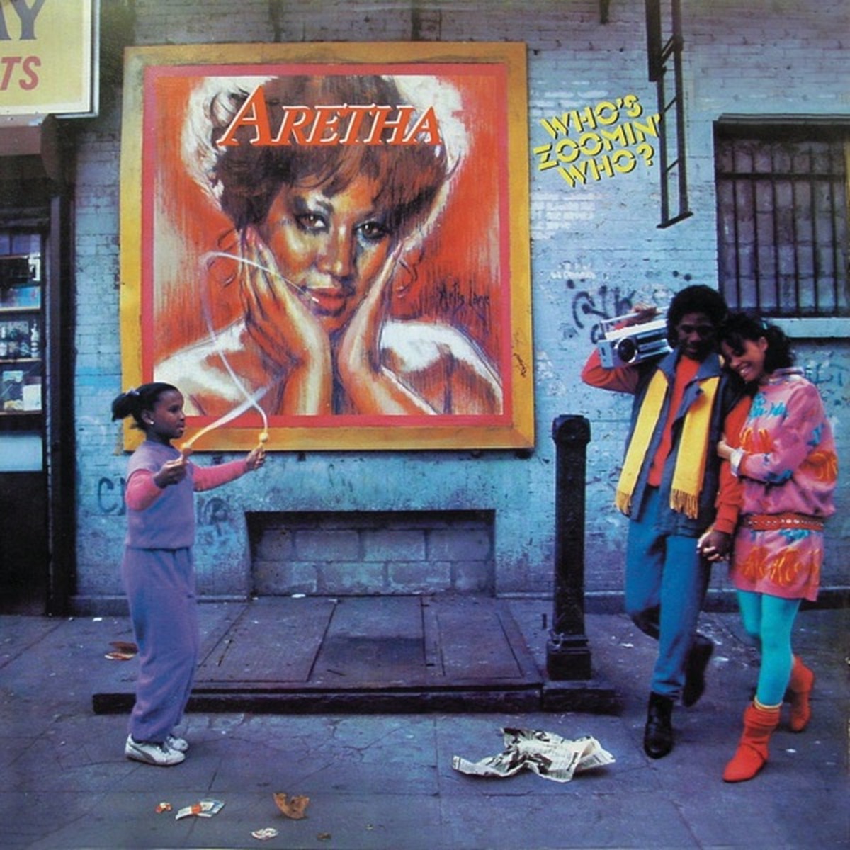 Who's Zoomin' Who? by Aretha Franklin album cover