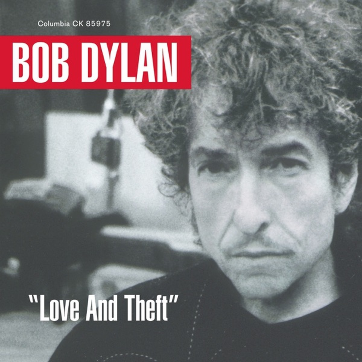Love and Theft by Bob Dylan album cover