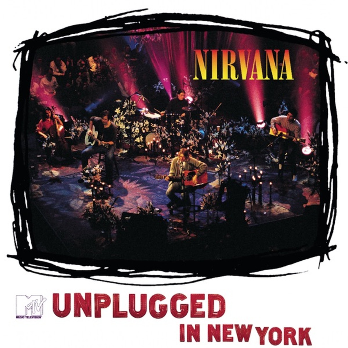 MTV Unplugged in New York by Nirvana album cover