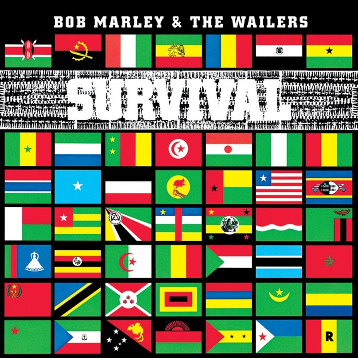 Survival by Bob Marley and The Wailers album cover