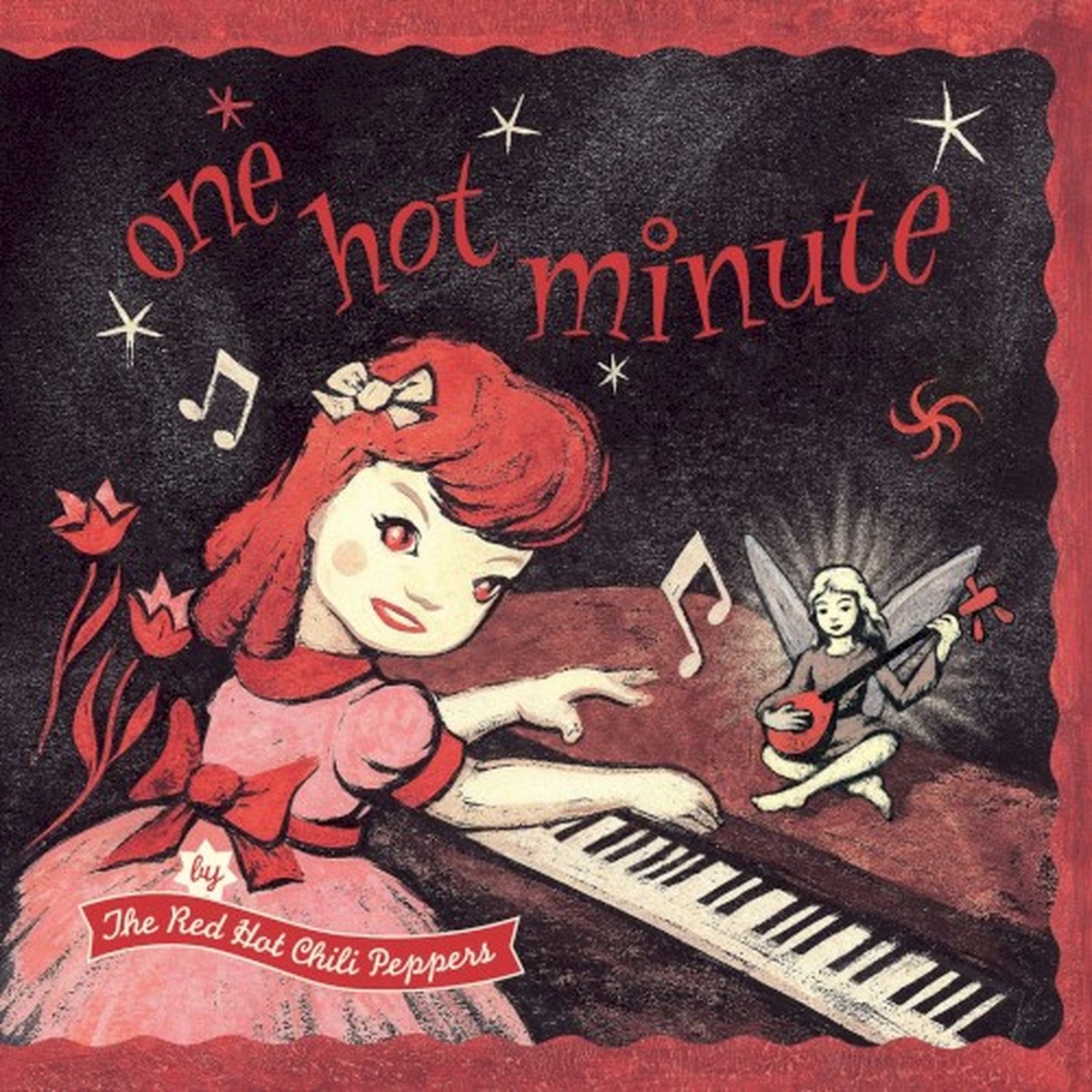 One Hot Minute by Red Hot Chili Peppers album cover