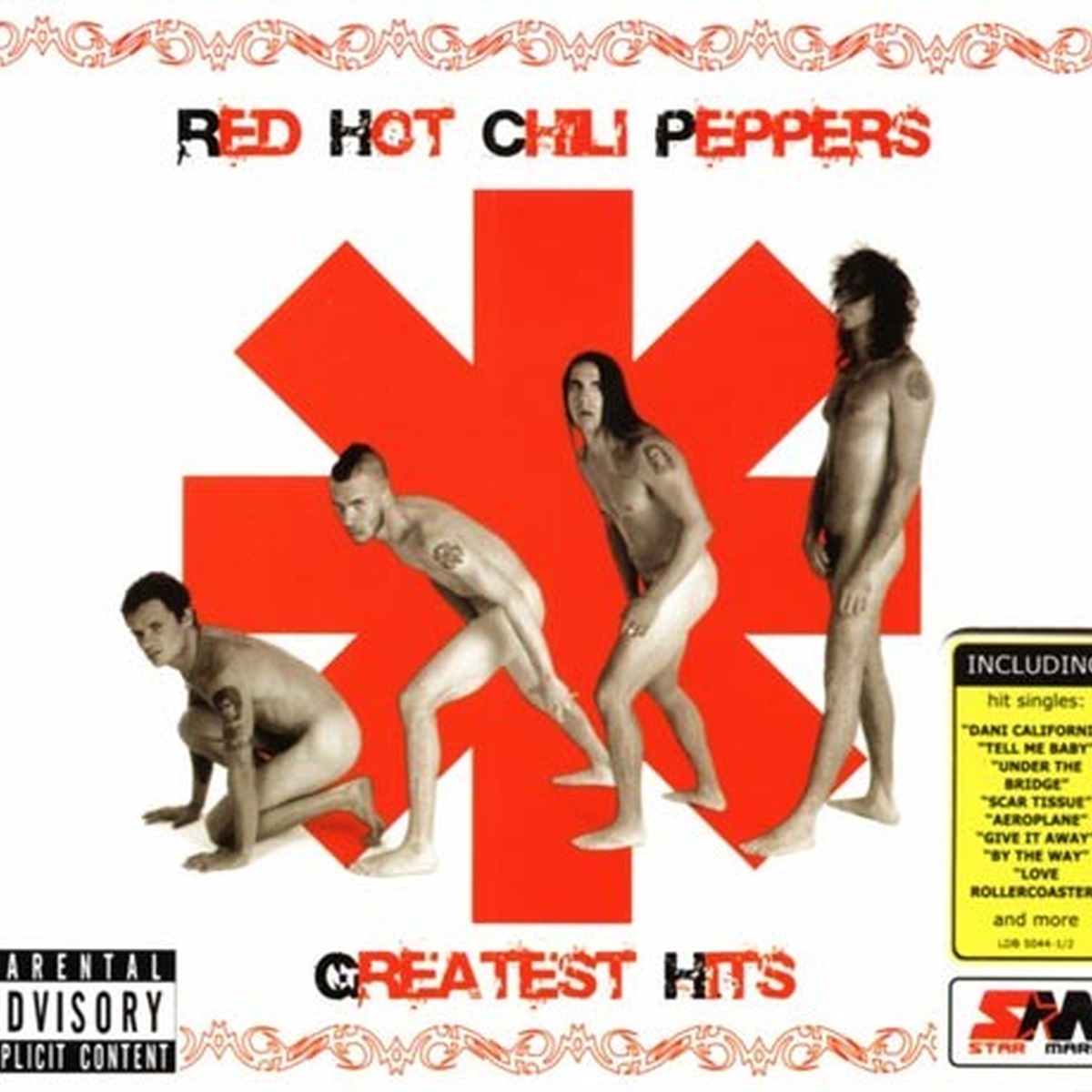 Greatest Hits by Red Hot Chili Peppers album cover