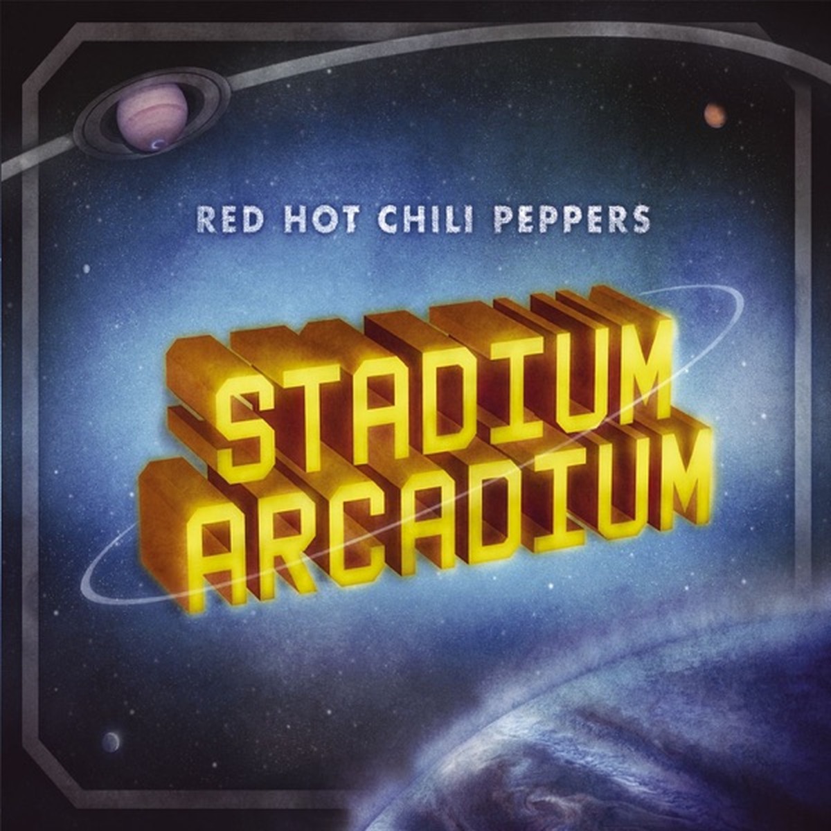 Stadium Arcadium by Red Hot Chili Peppers album cover
