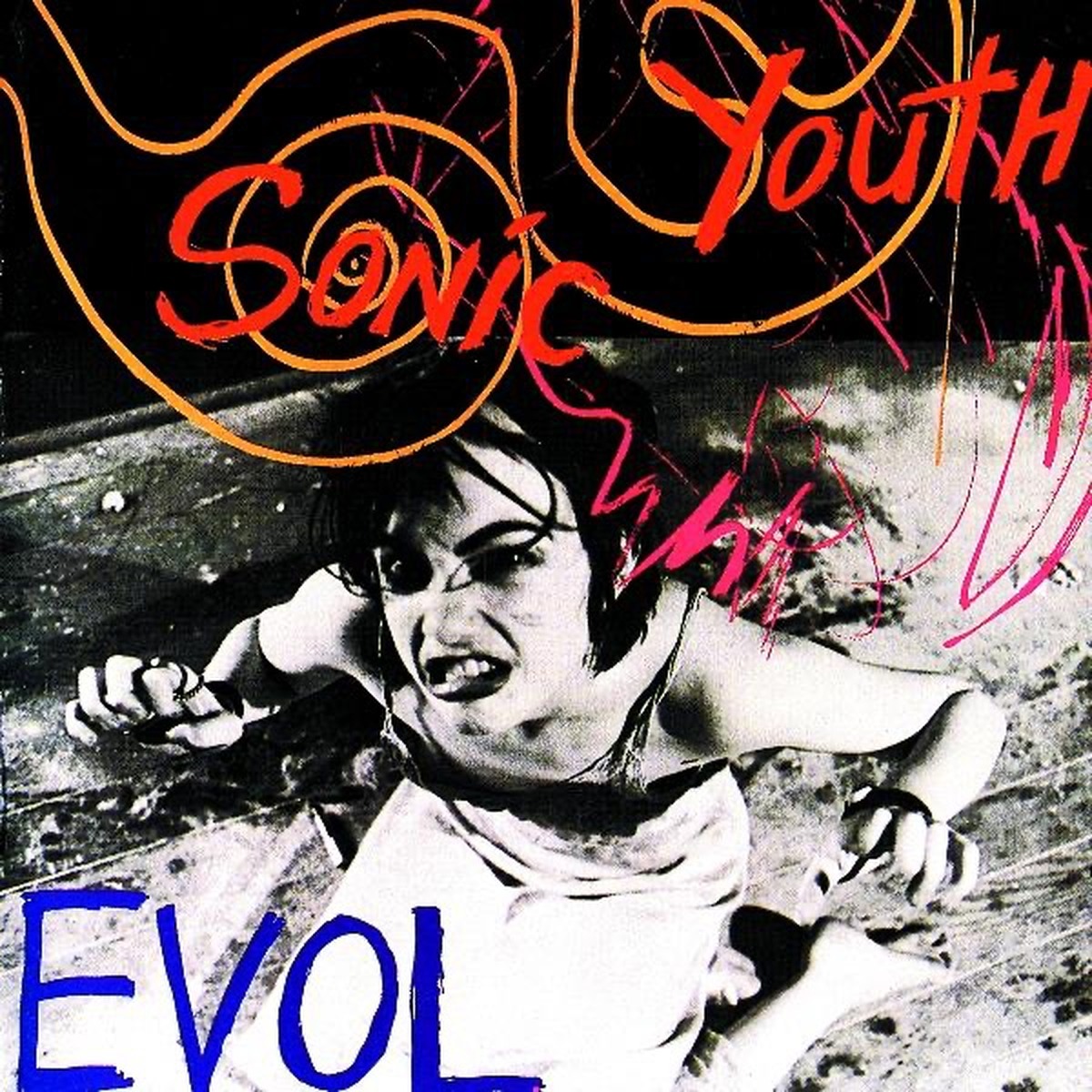 Evol (Sonic Youth album) by Sonic Youth album cover