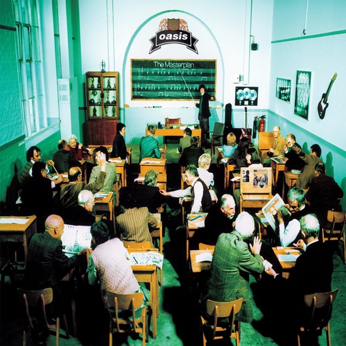The Masterplan by Oasis album cover
