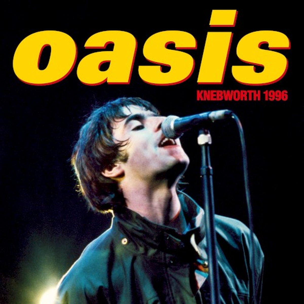 Knebworth 1996 by Oasis album cover