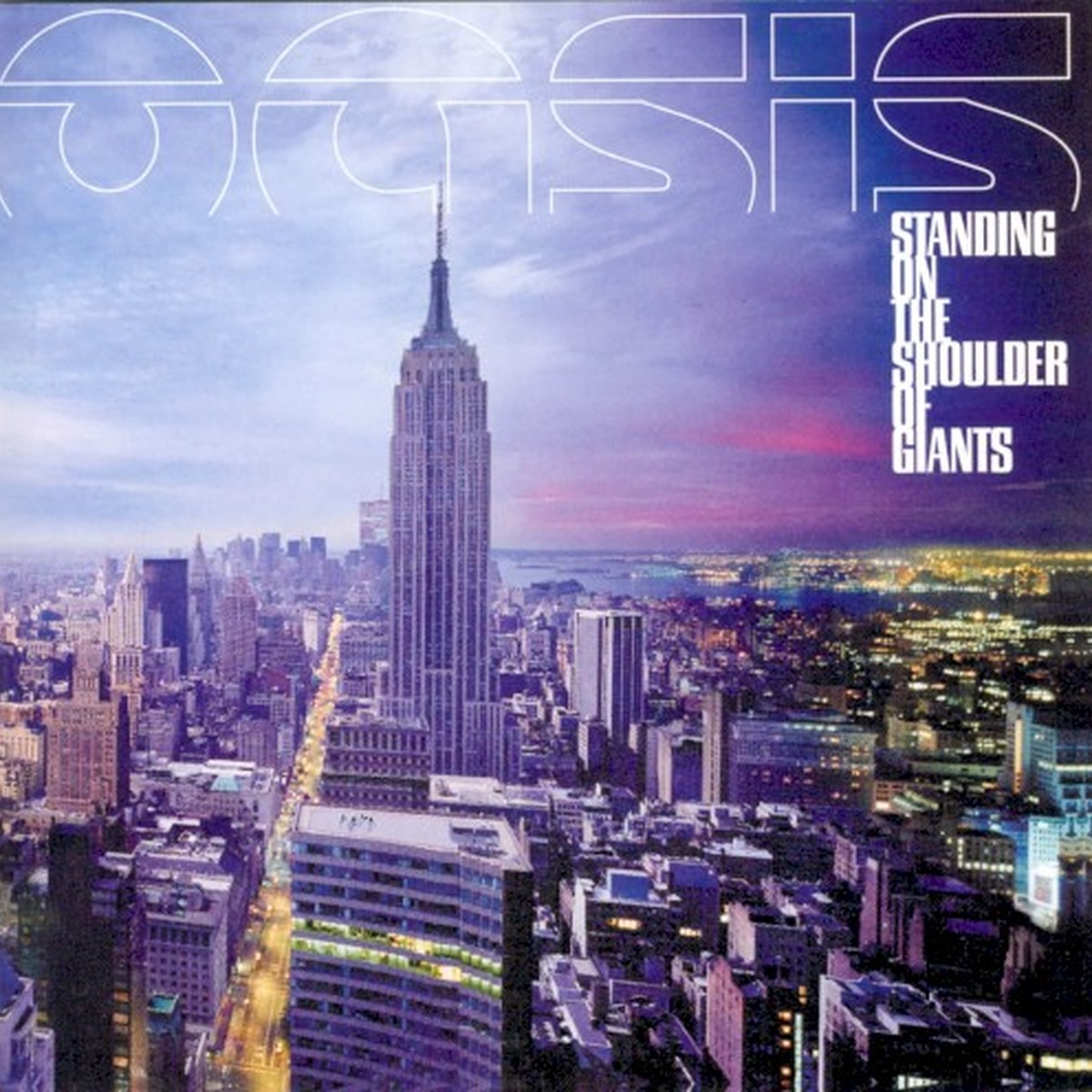 Standing on the Shoulder of Giants by Oasis album cover